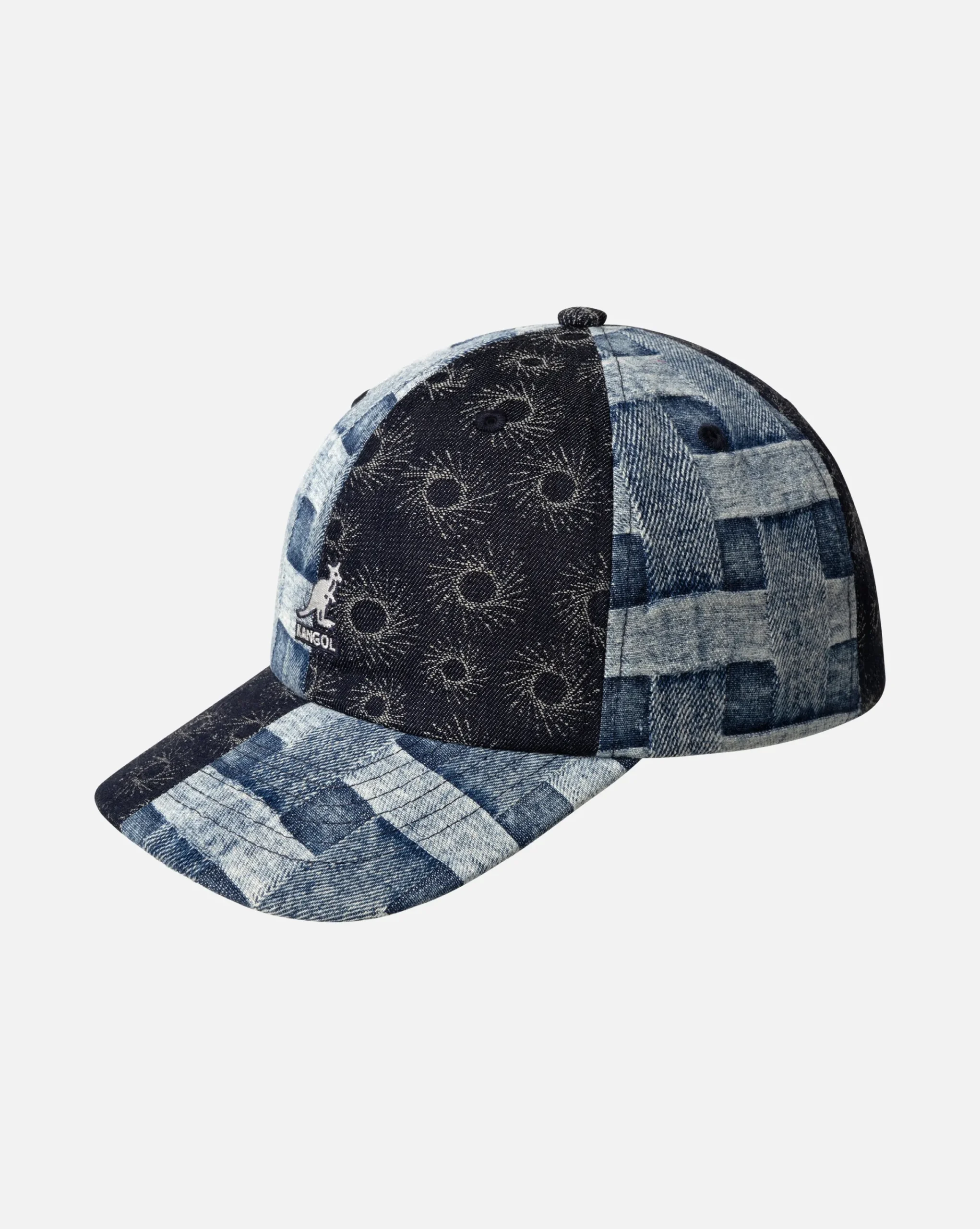 Discount Kangol Denim Mashup Baseball
