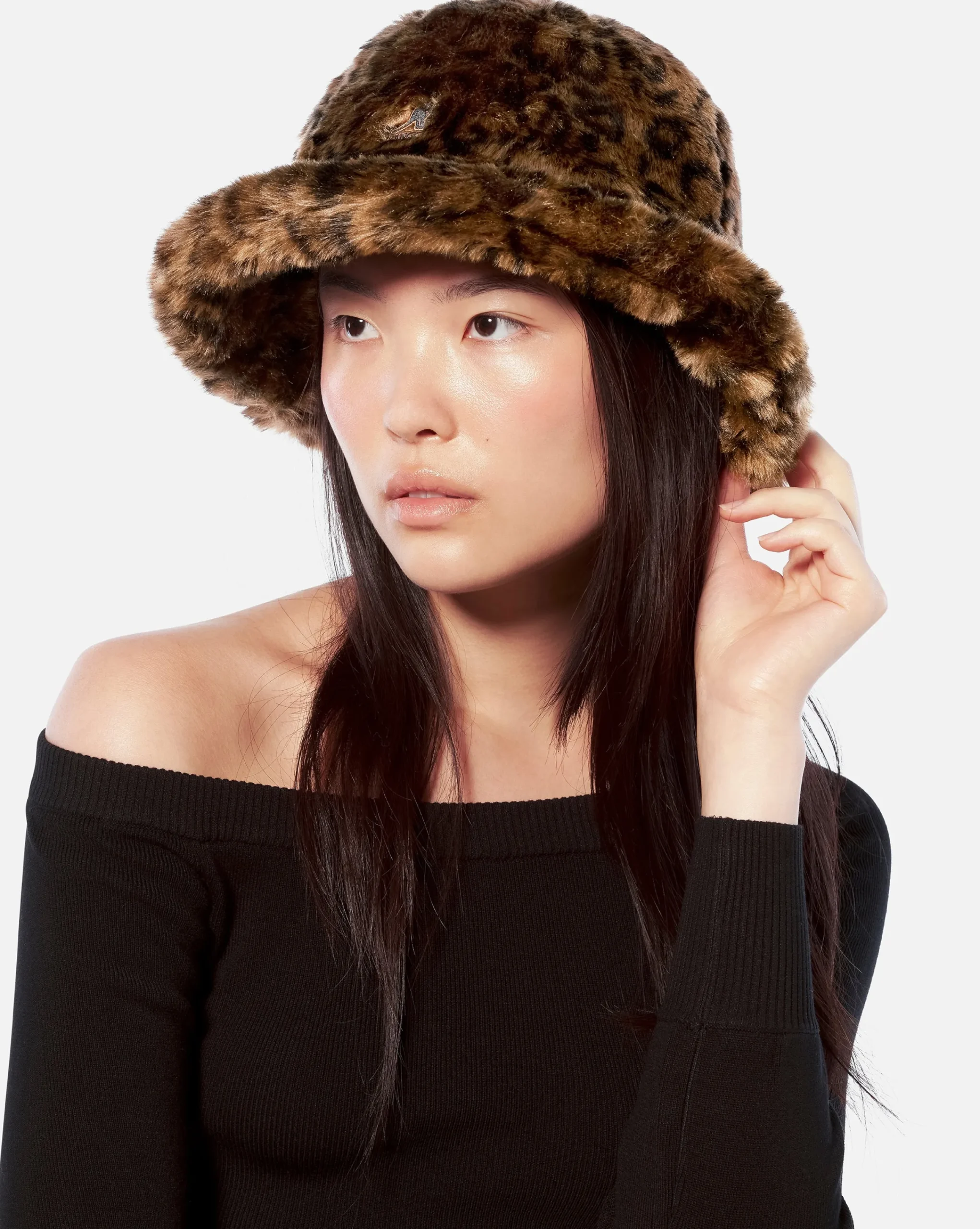 Hot Kangol Faux Fur Casual