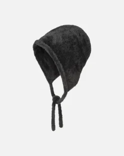 Best Kangol Faux Fur Knit Bonnet Black