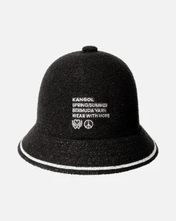Sale Kangol Fine Print Casual Black