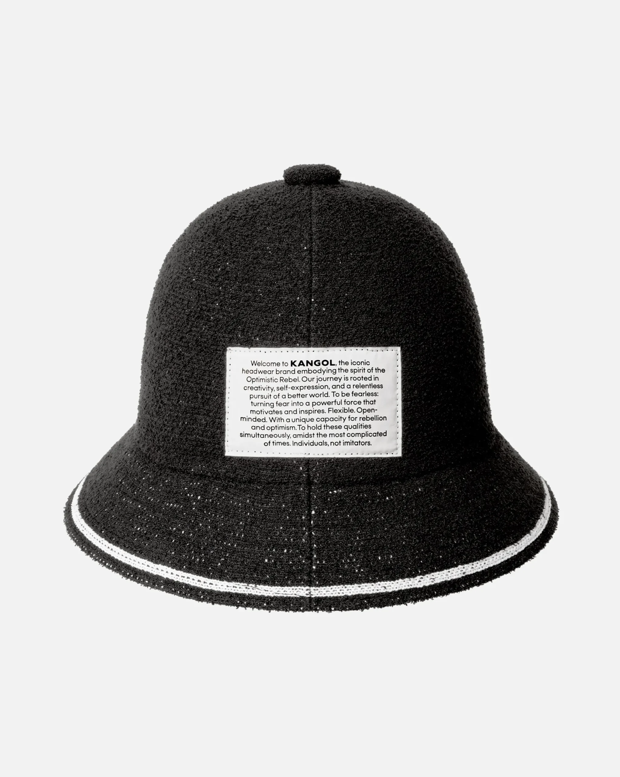 Sale Kangol Fine Print Casual Black