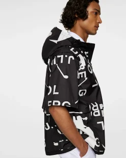 Online Kangol x J.Lindeberg All Gear Outerwear JL Kangol Black White L