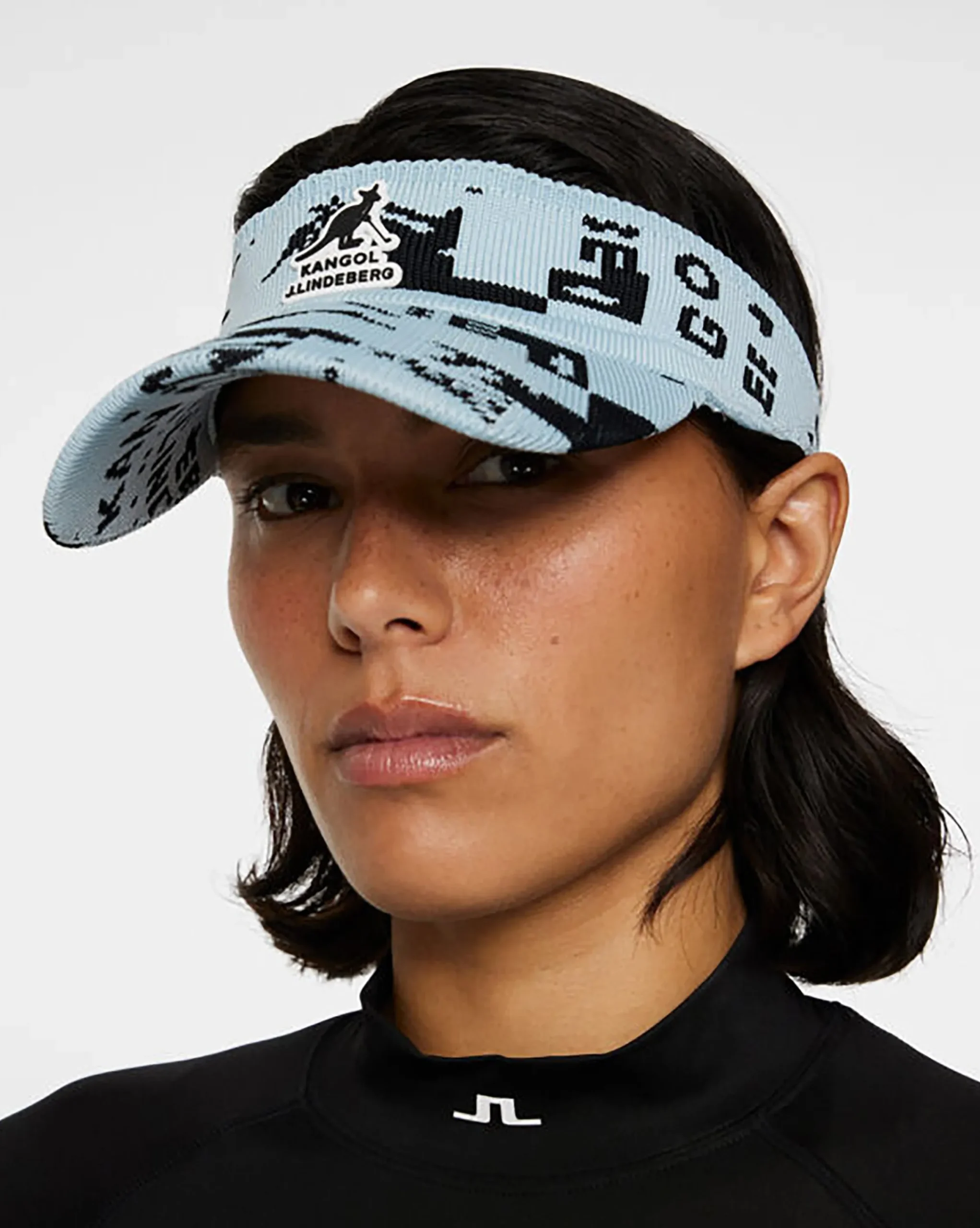Kangol x J.Lindeberg Astoria Jacquard Visor Winter Sky