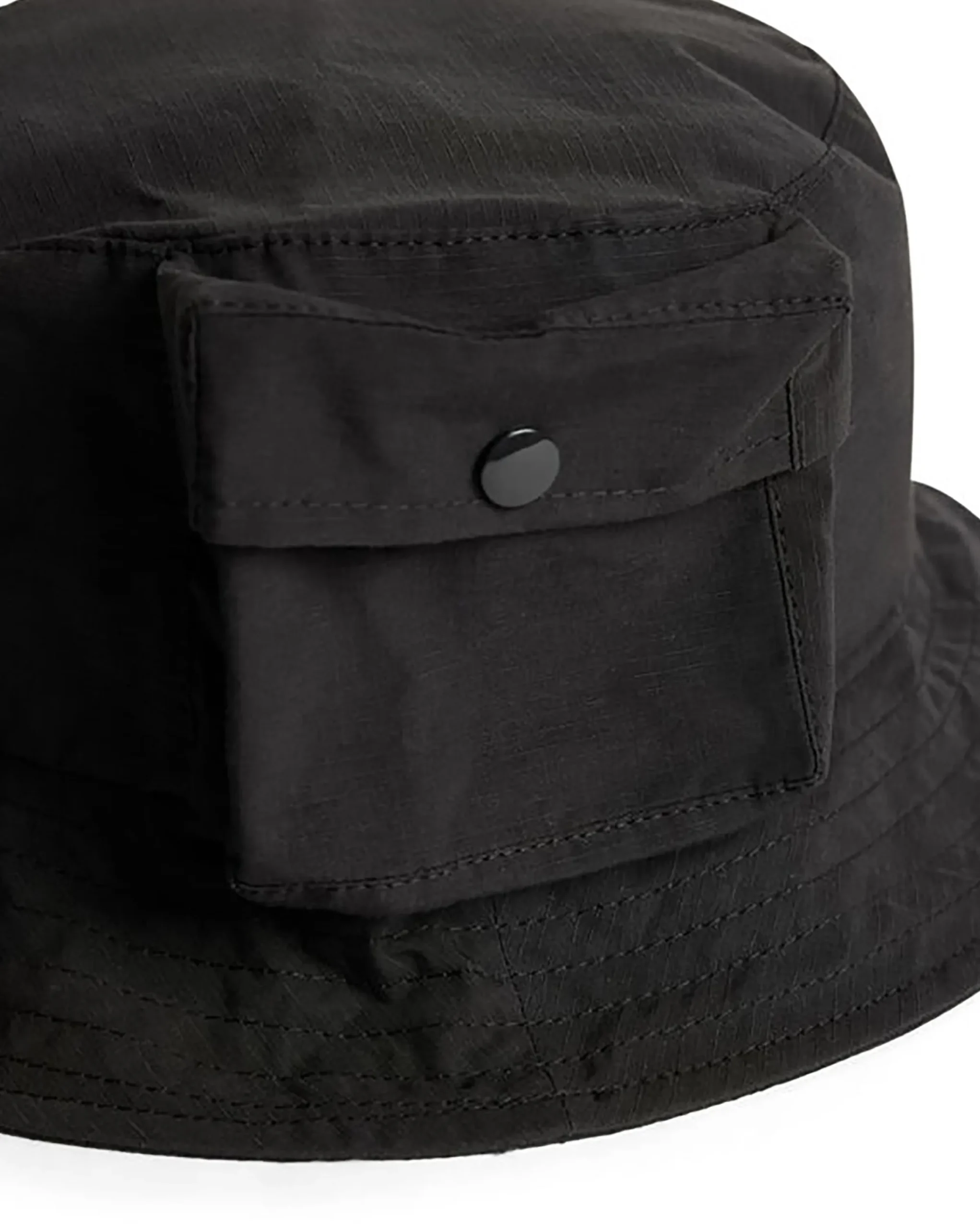 Kangol x J.Lindeberg Banks Packable Bucket Hat Black