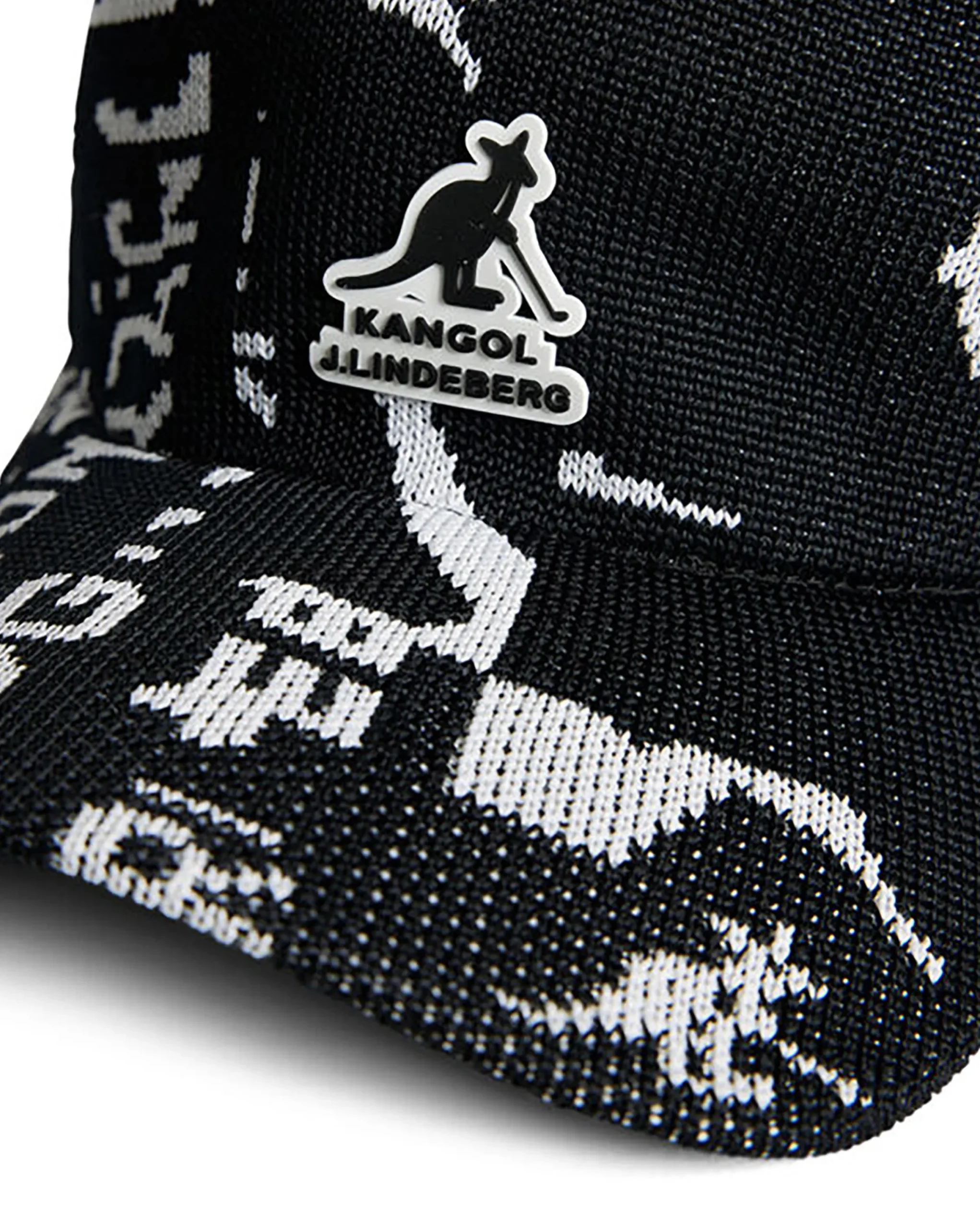 Outlet Kangol x J.Lindeberg Cooper Jacquard Adj Spacecap Black