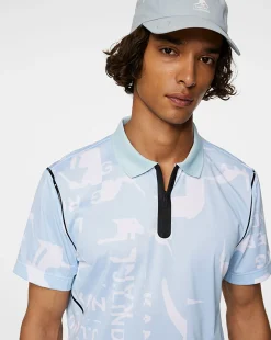 Discount Kangol x J.Lindeberg Miro Print Polo