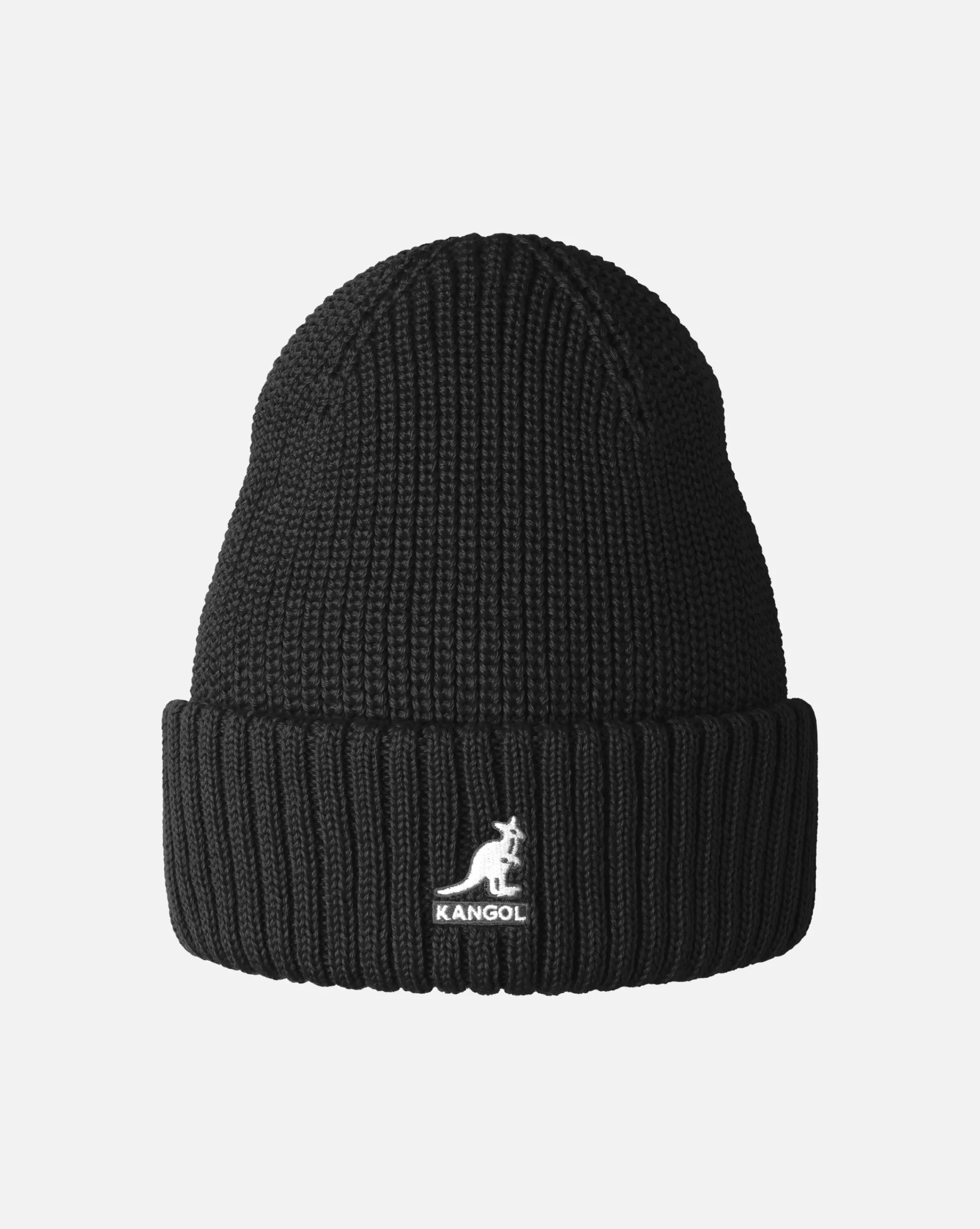 New Kangol Merino Wool Rib Beanie