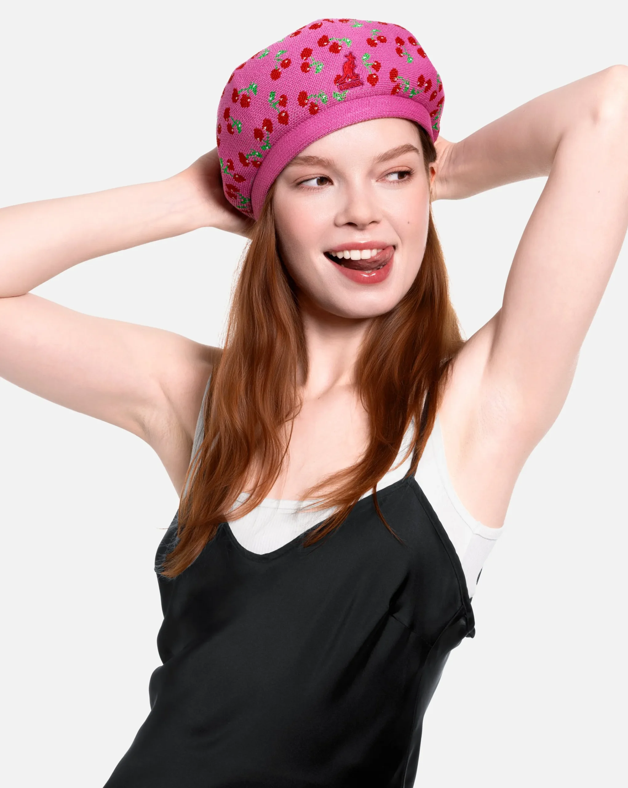 Clearance Kangol Tropic Cherry Jax Beret