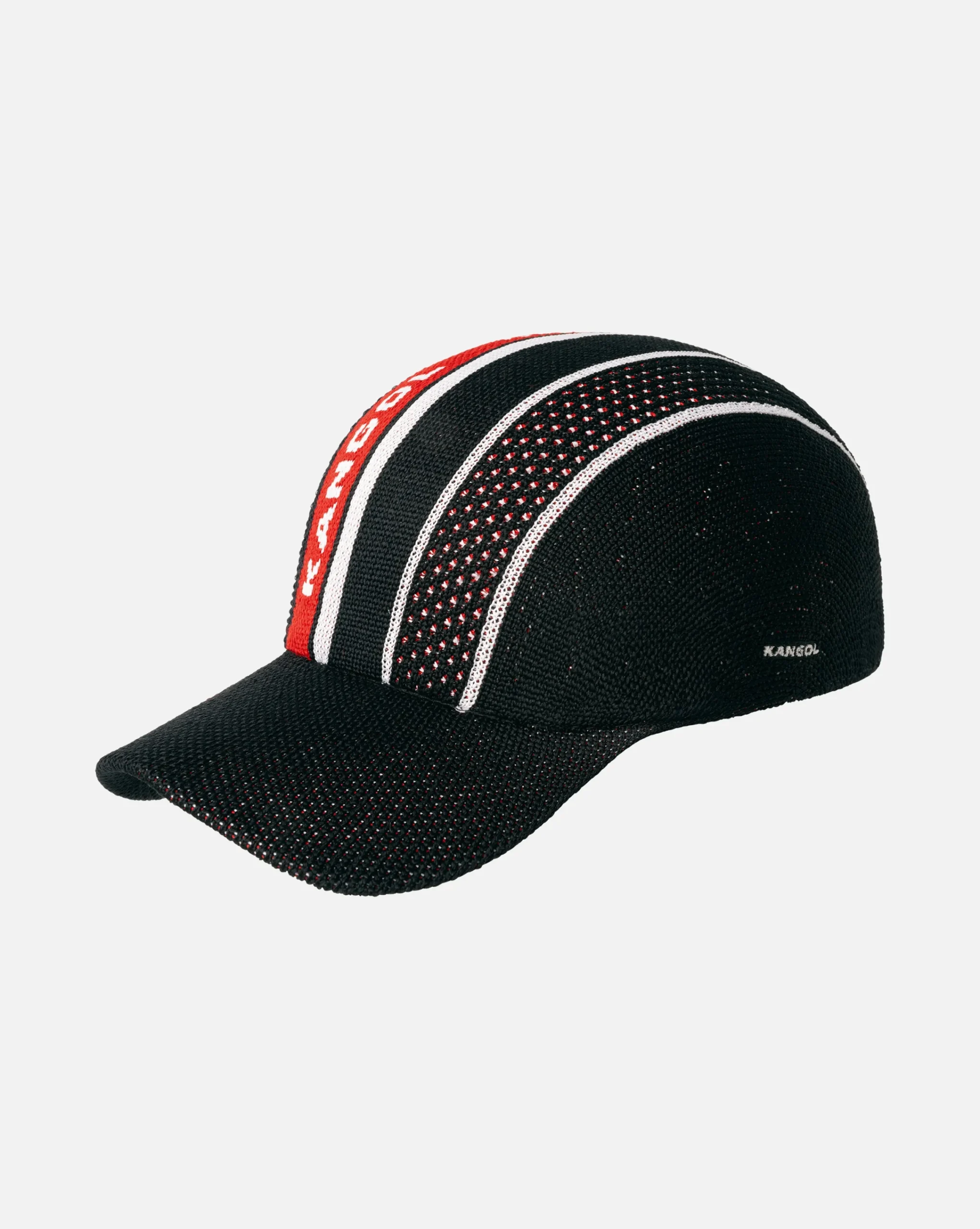 Kangol Tropic Game Stripe Spacecap Black